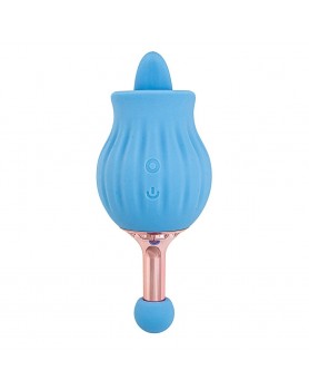ClitTastic Rose Bud Dual Massager Rechargeable