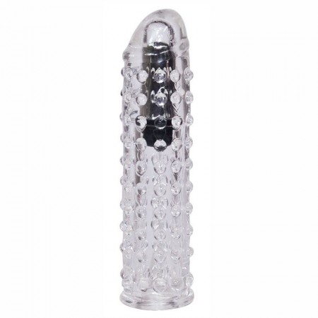 Clear Vibrating Penis Sleeve