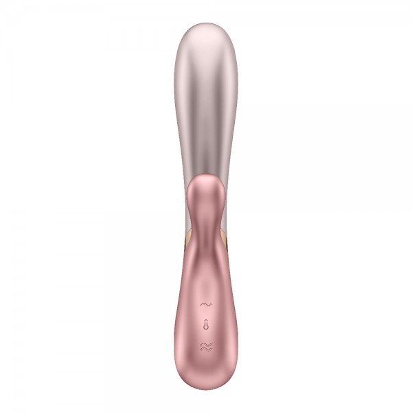 Satisfyer Hot Lover Warming Vibrator With App Control Pink