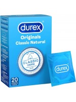 Durex Originals Classic Natural Condoms 20 Pack