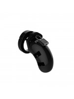 Man Cage 01 Male 3.5 Inch Black Chastity Cage
