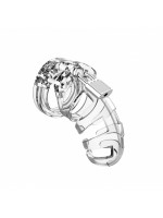 Man Cage 02 Male 3.5 Inch Clear Chastity Cage