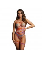 Le Desir Bliss Open Cup Tie Dye Strappy Teddy UK 6 to 14