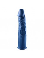 1 Inch Length Extender Penis Sleeve 7.5 inches Blue